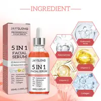 5 In 1 Fade fine lines Firming Face Serum Moisturizing brightning Vitamin C Hyaluronic Acid Facial Serum Shrink Pores Skin Care 2