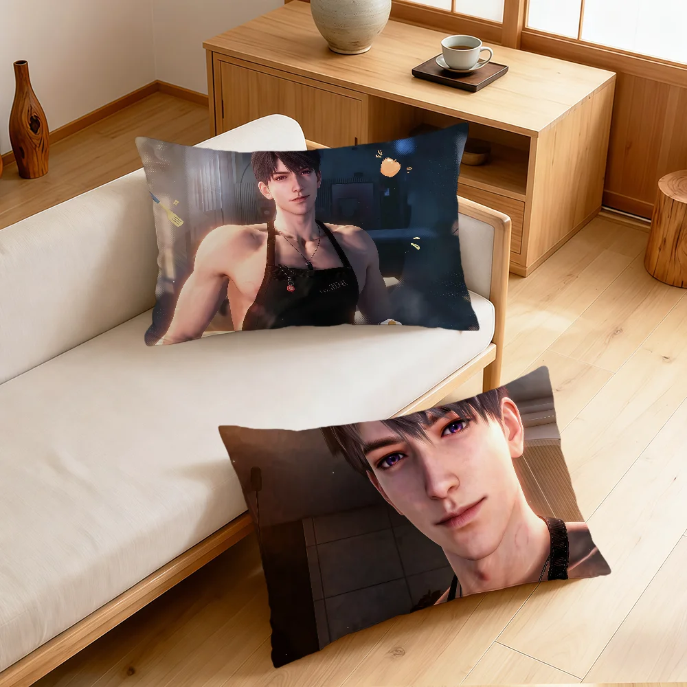 Caleb apron love and deepspace 쿠션 커버 직사각형 베개 커버 홈..