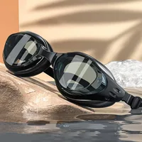 Lunettes de natation sur ordonnance myopie personnalisées pour enfants adultes, antibuée, puissance différente gauche/droite (-6.0 à Plano), sangle réglable 3