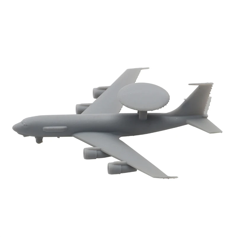 

2PCS E-3 1/700 1/400 1/350 Scale Early Warning Aircraft Model Uncolored Air-Early Alarm Plane with Landing Gear Toys for DIY