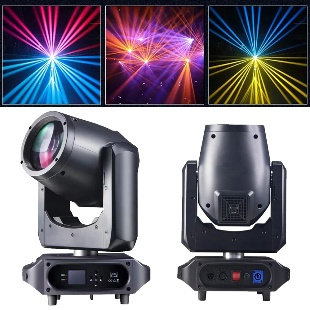 Super Beam 230W 7R Moving Head Light Frost / Rainbow Effect Dmx Lyre Beam Moving Head Light Per Discoteca Dj Wedding Nightclub Bar