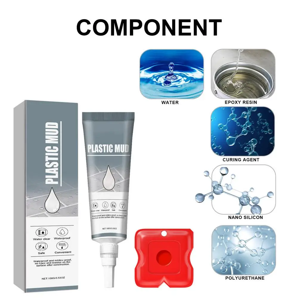 Description Picture 2 of itemGrout Sealers For Shower Tile 100g White Tile Sealers Grout Sealant Scraper Included Tile Interval Repairing Supplies For