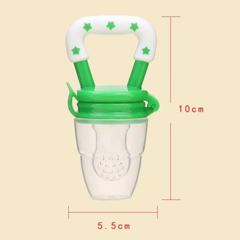 Baby Silicone Baby Food Supplement Fruit Feeder Pacifier Molar Stick Supplementary Portable Kids Boys Girls Fruit Supplement