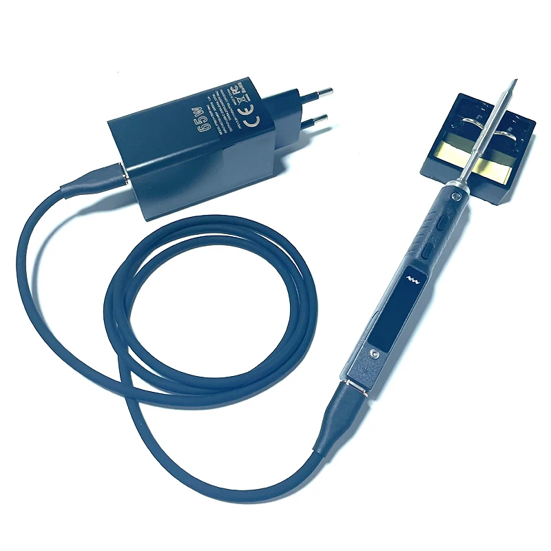 MINIWARE TS101 Fer à Souder BC2 Tips Portable Digit DC5525 USB-C 90 W - Foto 3