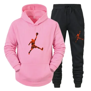 Men’s Casual Hoodie Jogging Set 1