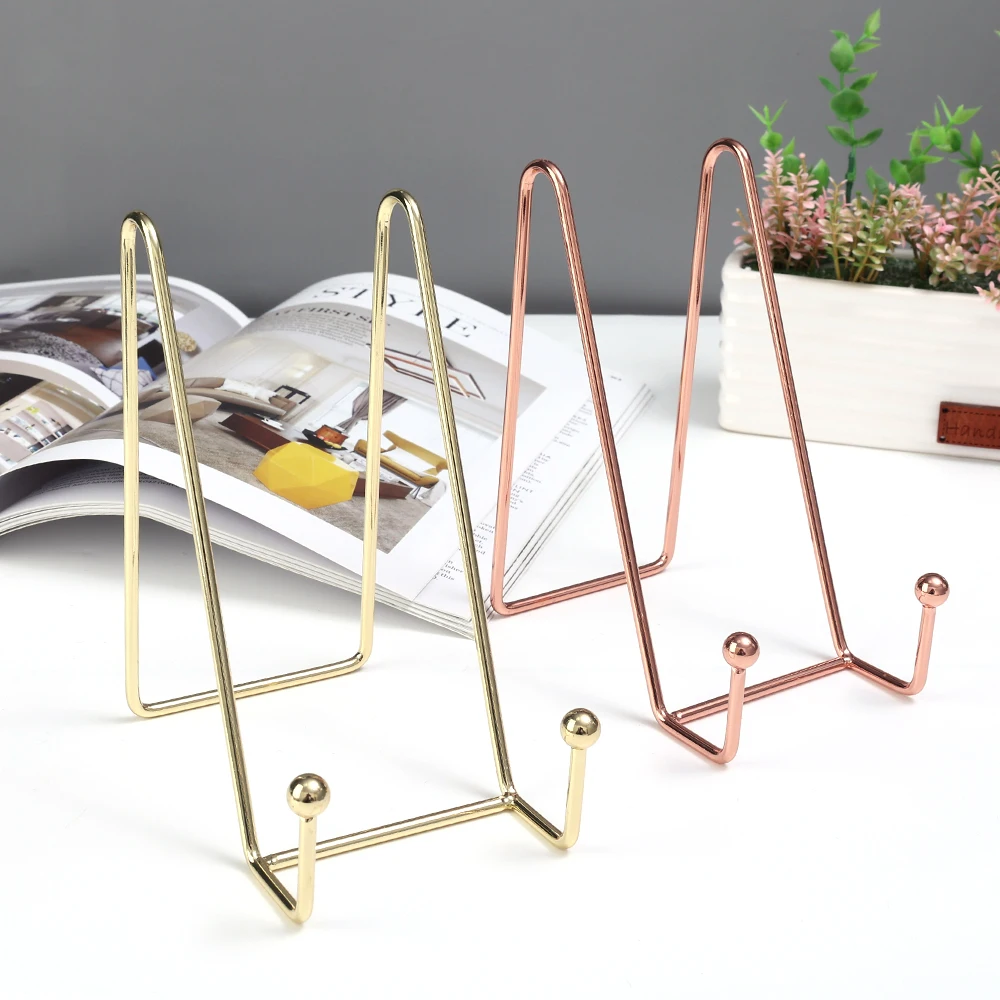 Iron Display Stand Metal Easel Stand For Picture Frame Decorative