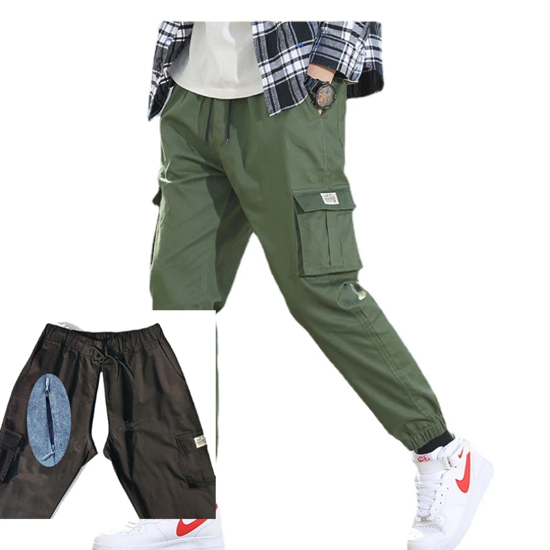 No Need To Take Play Wild Invisible Zipper Passion Convenience Men's Dating Outdoor Crotch Pants Gay Boxer Outdoor Sex Pants
