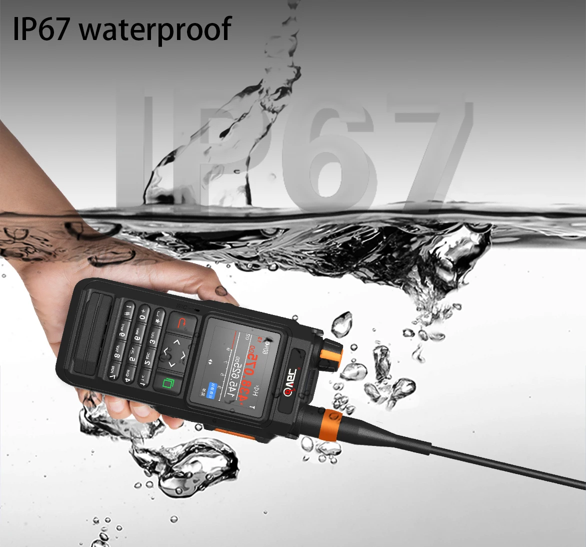 VR-N76 Walkie Talkie With GPS Positioning Waterproof Bluetooth APRS Function Ham Two Way Radio 2