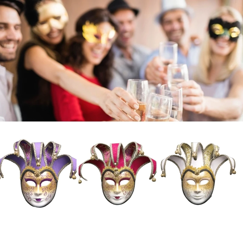 

Comedy Mask Exquisite Decoration Mask Halloween Cosplay Mask for Festival Carnival Party Holloween