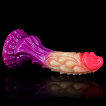 Dragon Monster Dildo Huge Penis with Suction Cup Big Dick Animal Anal Dildo Vagina Massager Masturbator For Men Women Sex Toys 3