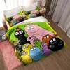 Les Barbapapa Family Cartoon 3 Piece Bedding Set Twin Duvet Cover Set All Season Quilt Cover  Bedding Set Twin Single Boys 5