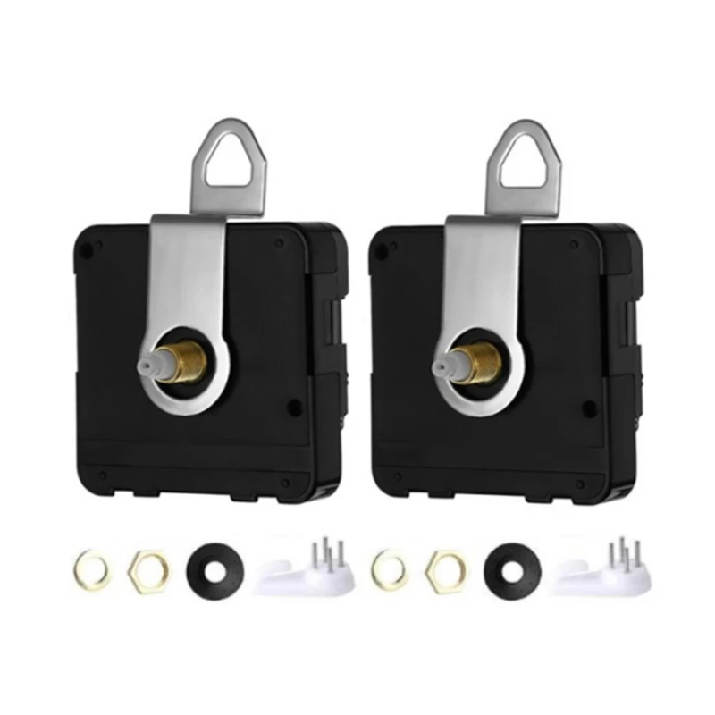 2 Pcs Quartz Clock Movement Long Shaft DIY Quartz Clock Mechanism  DIY Clock Accessories Wall Clock Repair Part A0KF 3
