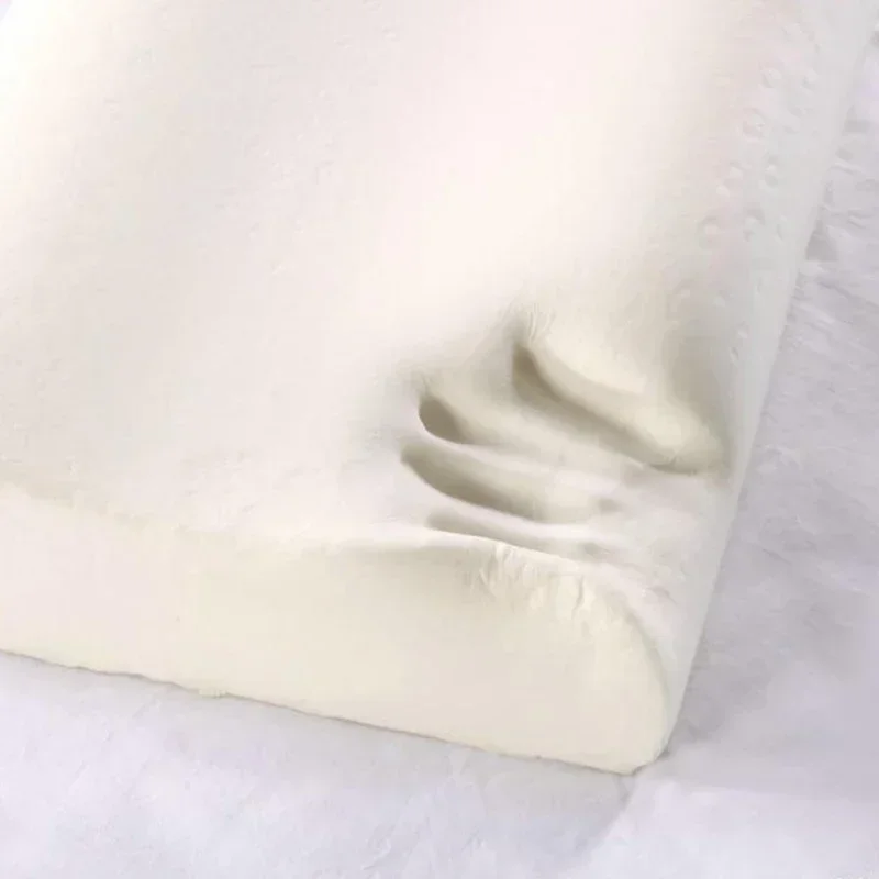 50*30cm Bamboo Fiber Pillow Slow Rebound Health Care Memory Foam Pillow Memory Foam Pillow Orthopedic Pillows Support NeckRelief 4