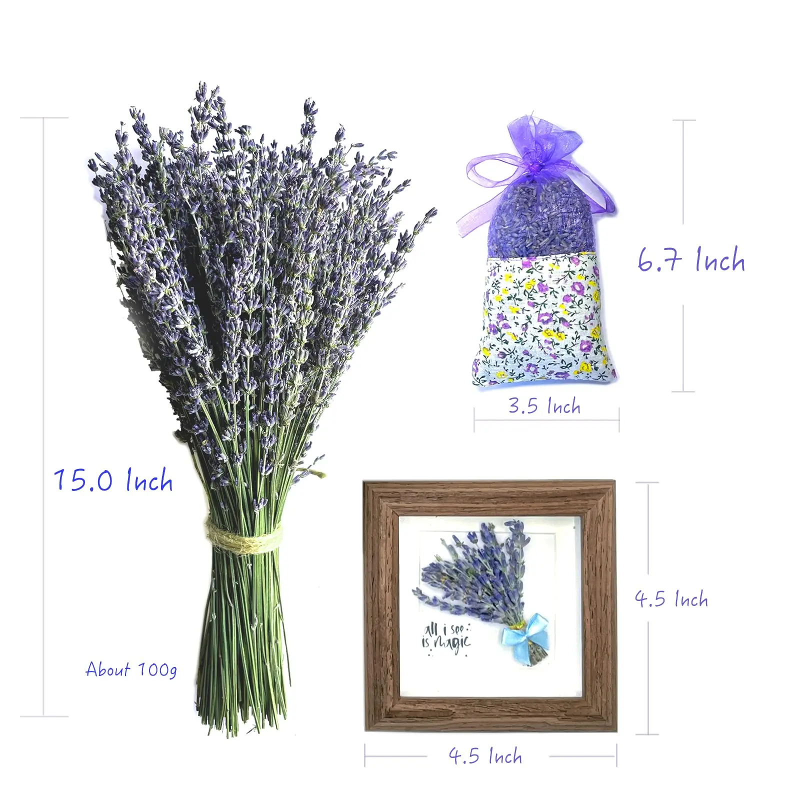 Mazzo di lavanda essiccata, pacchetto di fiori di lavanda conservati,  bouquet di lavanda naturale per artigianato, casa, matrimonio, arredamento  country francese - AliExpress, image size:1600x1600