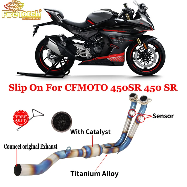 Silencieux piste pour CFMOTO 450SR