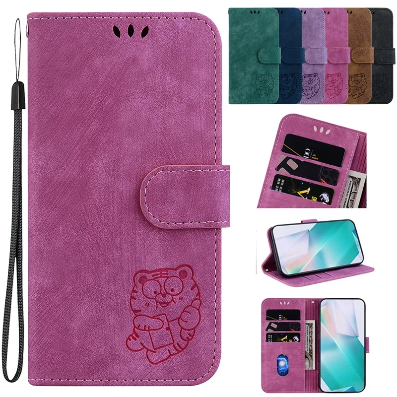 Leather Wallet Flip Case - Sleek Protective Phone Cover