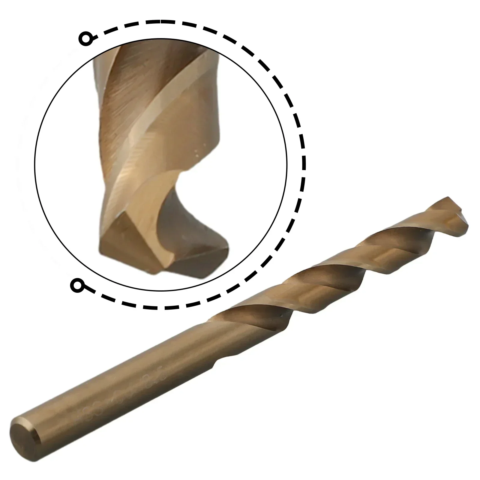 코발트 HSS 드릴 비트 1-13mm 라운드 생크 드릴 M35 스테인레스 스틸 철 드릴링 구멍 도구 부품 Suita For Wood Metal Drilling