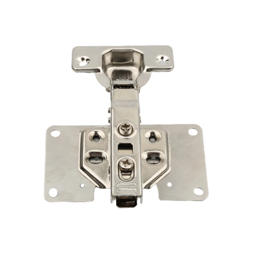 Description Picture 6 of itemCabinet Hinge Repair Plate Kit Kitchen Cupboard Door Hinge Mounting Plate With Holes Flat Fixing Brace Brackets Household Tools