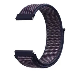 18mm Nylon Loop Strap - Premium Smart Watch Band Replacement - Garmin Venu Sq 2 (7)