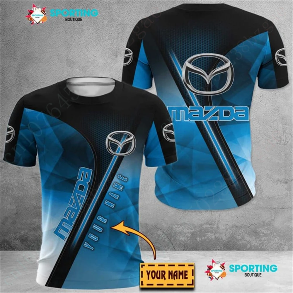 

Mazda Clothing Casual T Shirt For Men Women Harajuku Short Sleeve 3D Printing Tee Top Unisex T-shirts Anime Oversized T-shirt