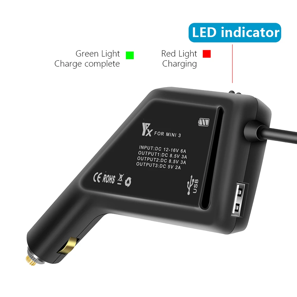 Batterie Drone Extra 7.6V 3000mAh tenue en main montrant sa taille compacte.
