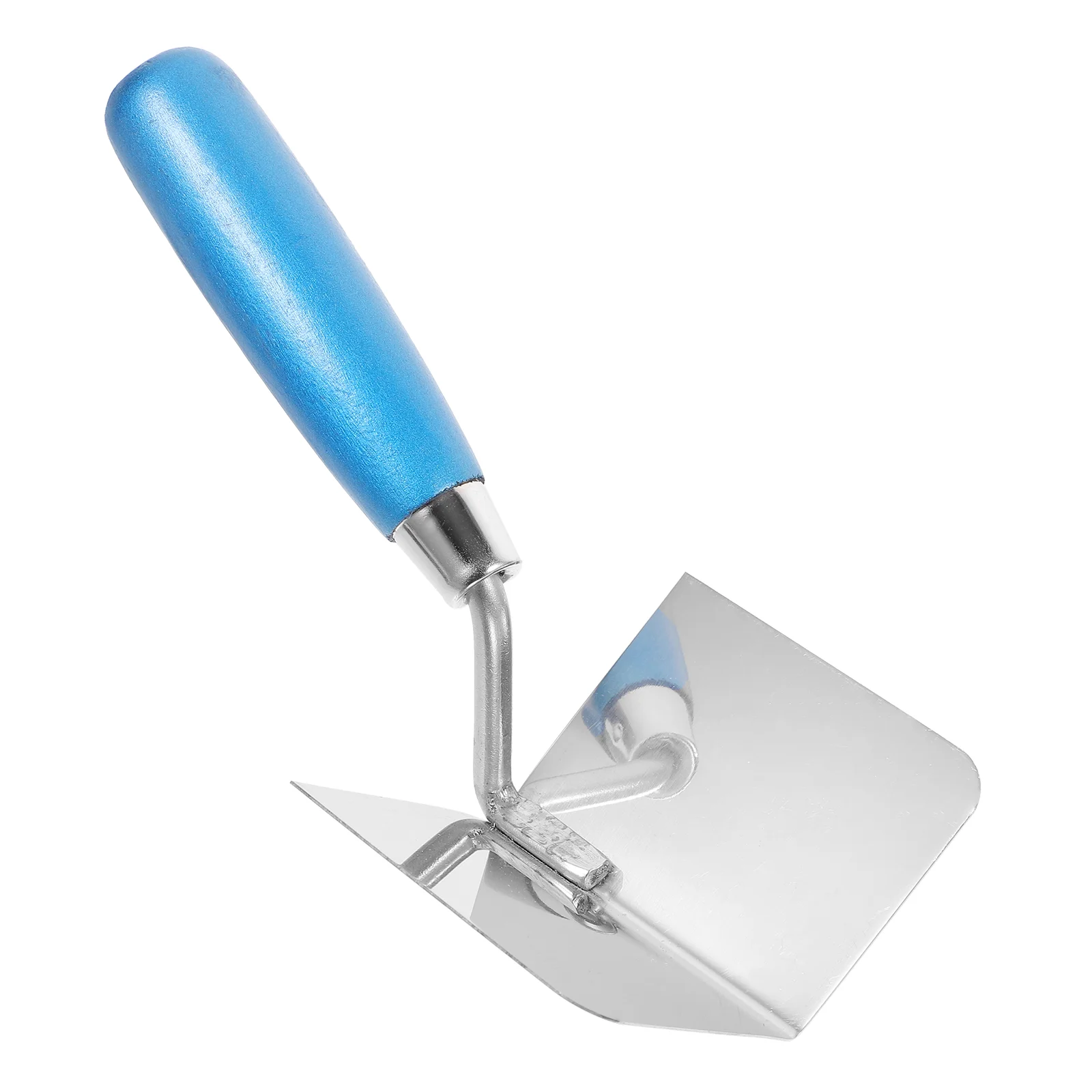 

Stainless Steel Trowel Decor Corner Plaster Drywall Tool Puttying Wooden Ergonomic Mason Decorative