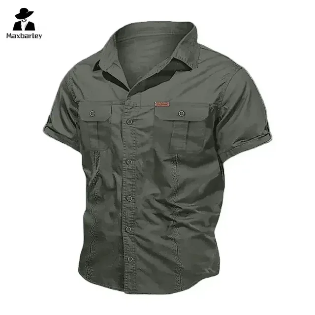 Men's Work Shirt Casual