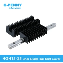 CNC Router Guide Linear Guide Organ Dust Proof Cover Linear Rail Slide Cover Guide Dust Cover for HGR15 HGR20 HGR25