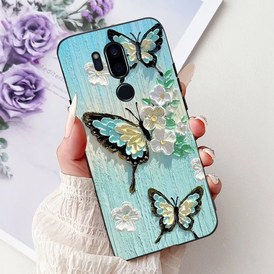 Cute Cat Luxury Painted Soft Slim Phone Case - Stylish Protective Cover