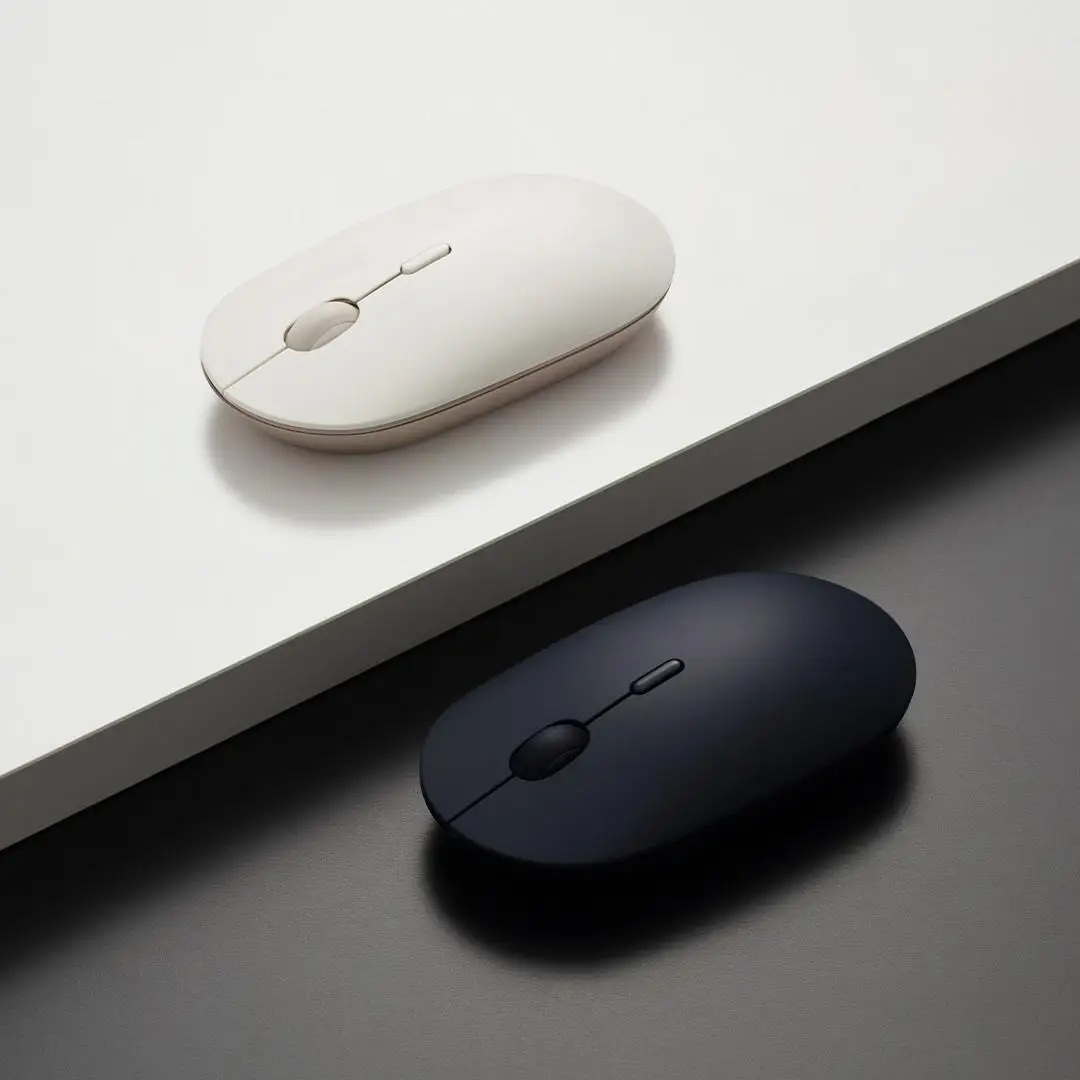 Wireless Mouse Wireless Optical Mouse Original Xiaomi Mi Portable 3 Mouse Optical Wireless Bluetooth 4.2 RF 2.4GHz 2400DPI Adjustable Dual Mode Connect For Laptop PC