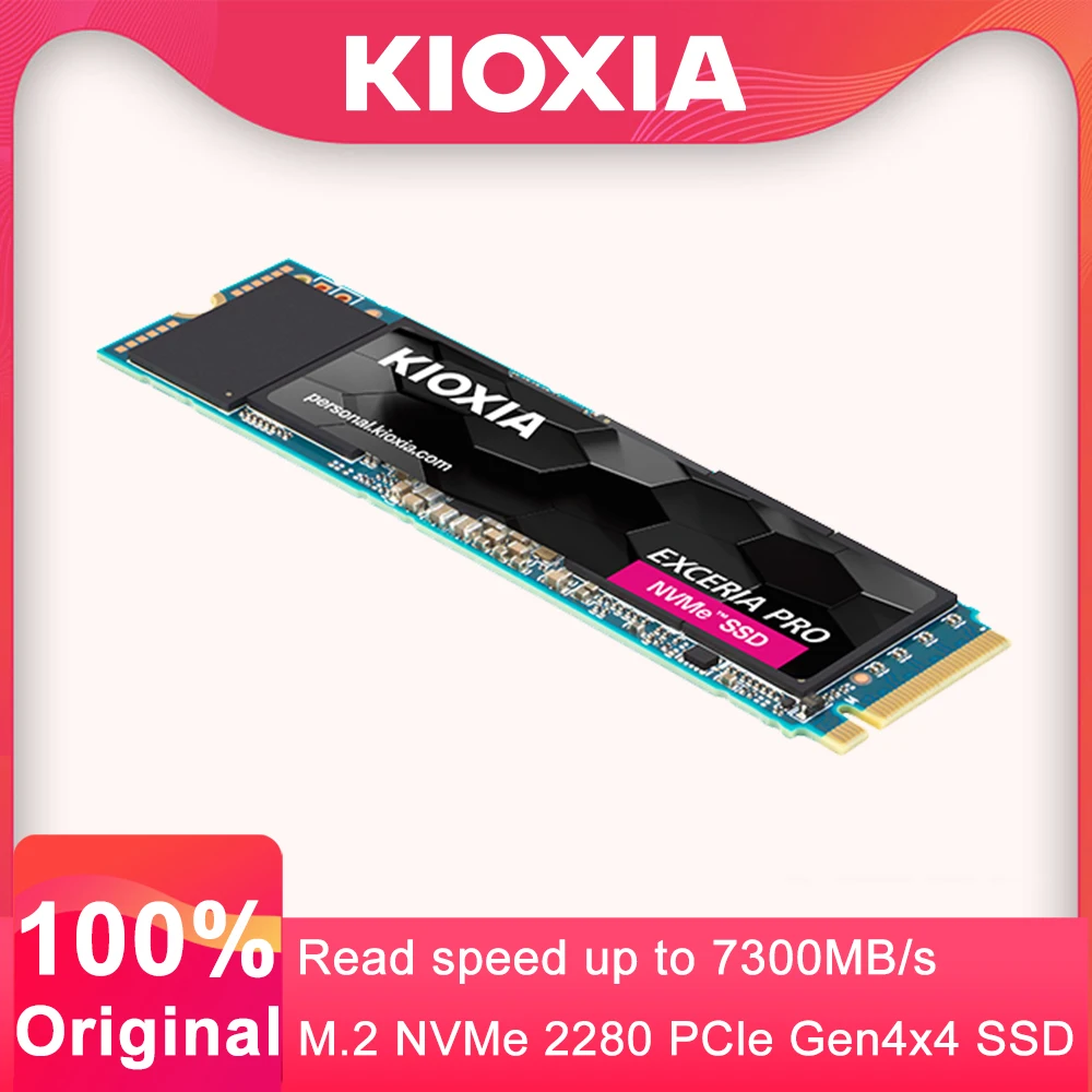 Disque dur SSD interne KIOXIA Disque SSD M.2 500Go EXCERIA NVMe