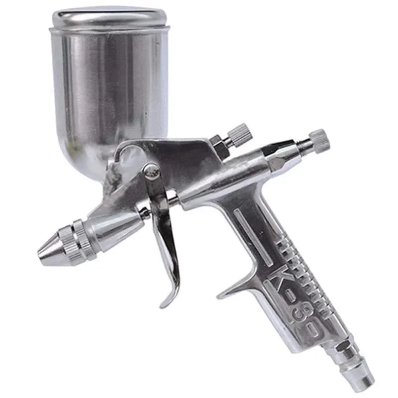 

K-3 0.5mm Nozzle 125ml Mini Pneumatic Spray Gun Furniture Spraying Tool For Car Painting Repair DIY Craft Projects Paint Sprayer