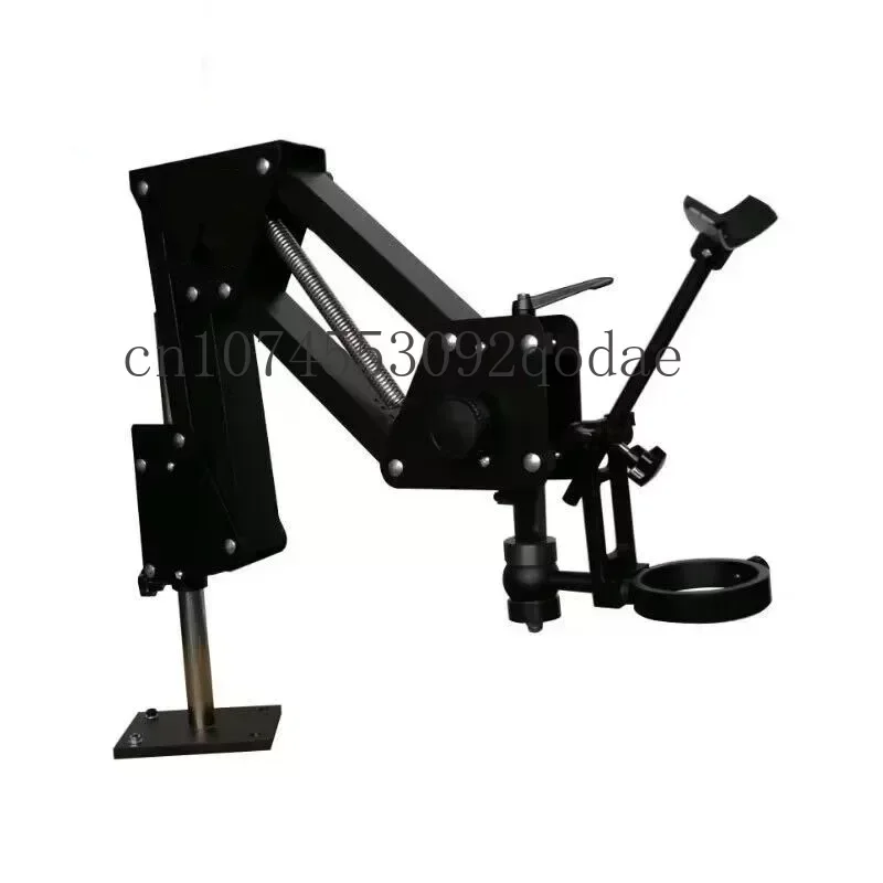 

NEW Adjustable Extension Type Jewelry Jade Making Trinocular Binocular Stereo Microscope Spring Stand Holder Bracket Base