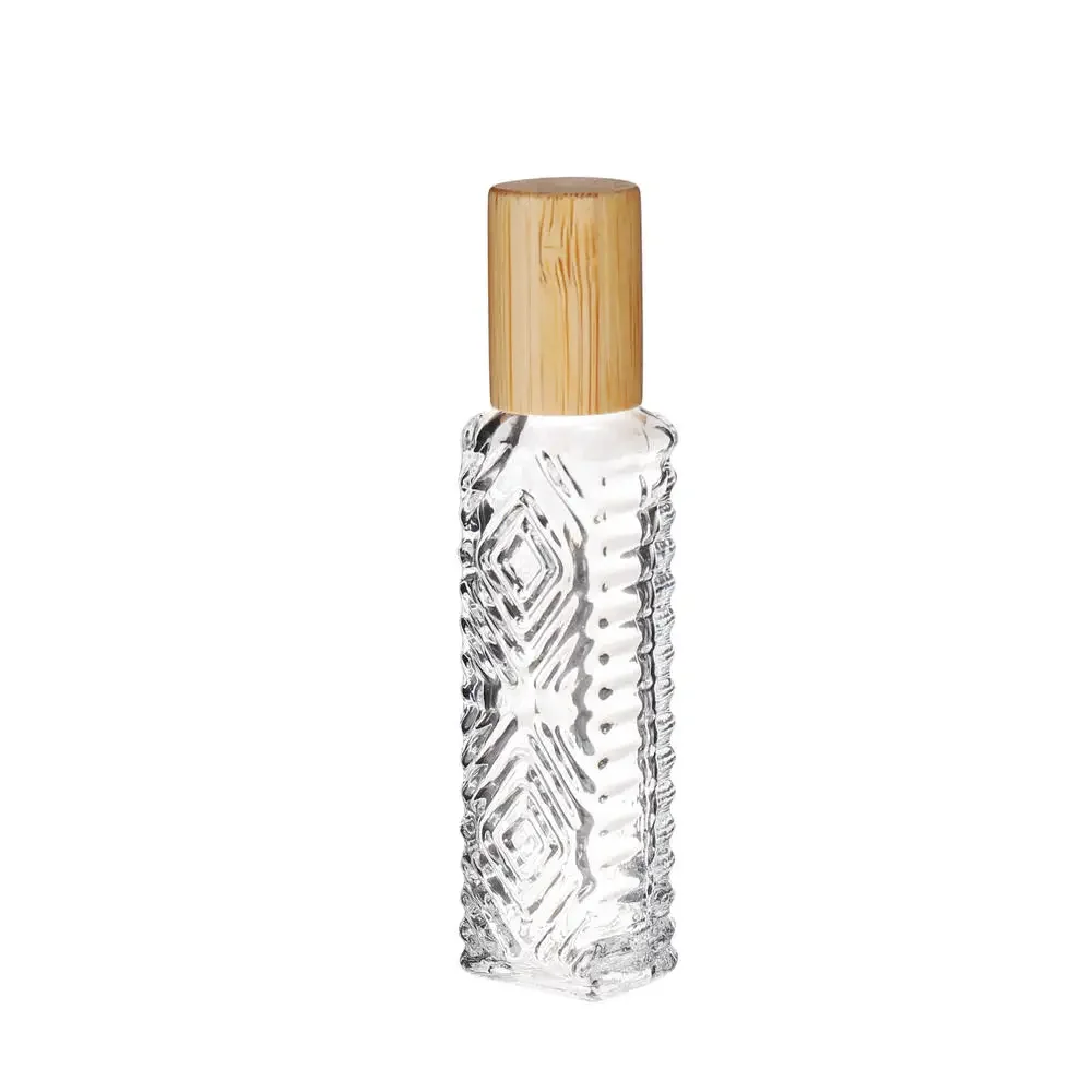 Compact Glass Roller Bottles for Perfumes and Essential Oils - Travel-Friendly Refillable Vials (10ml & 12ml)