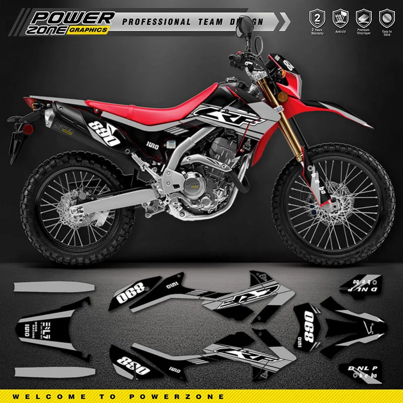 

Набор наклеек графических для HONDA CRF250L 2012-2020 CRF250L 12-16 17-20 18