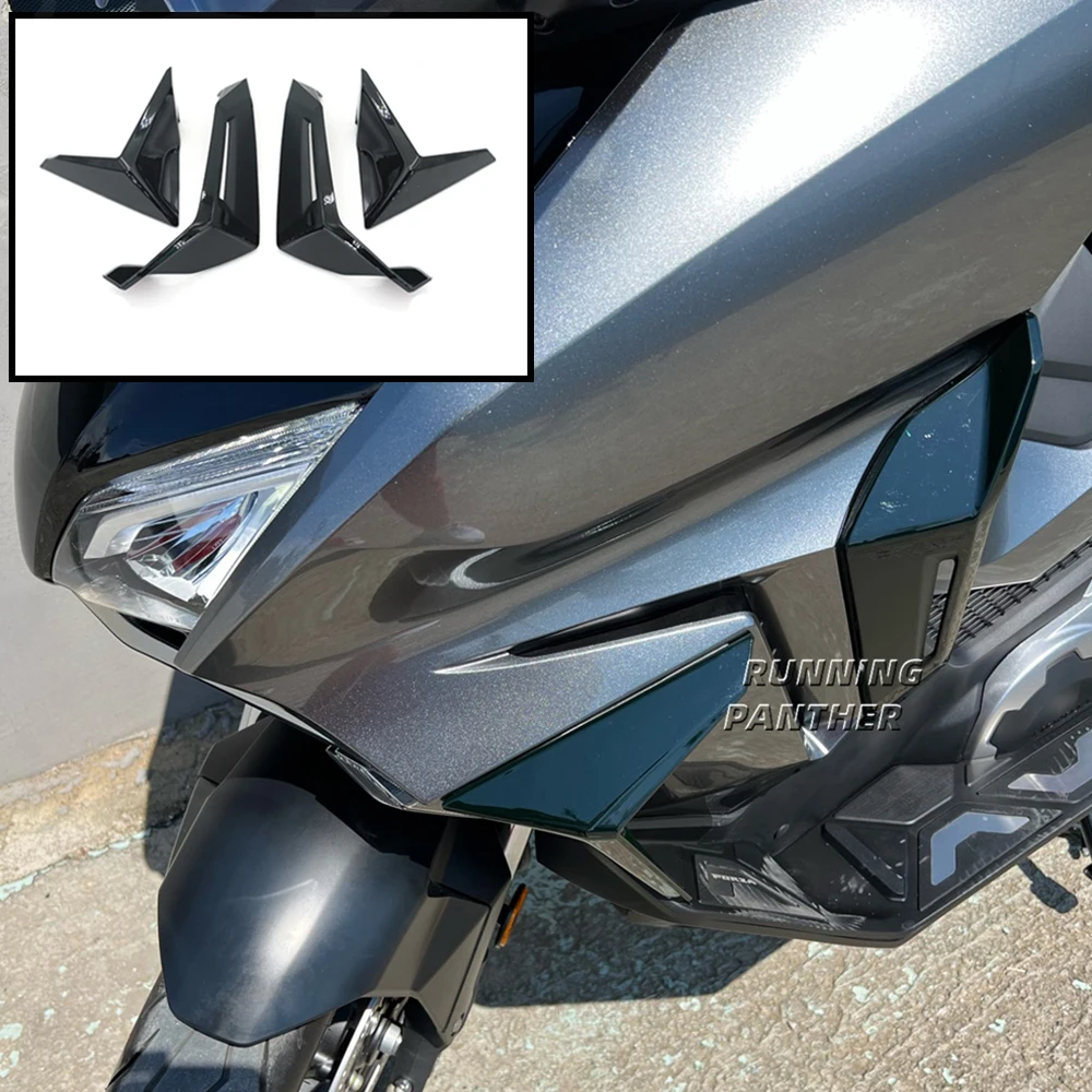 Nuovo Kit Deflettore Aria Moto Nss750 Nero Adatto Per Honda Nss 750 2021 2022 Spoiler Add-On Spoiler Side