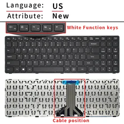 Enhanced Replacement Keyboard for Lenovo Ideapad 100 Series (US New)