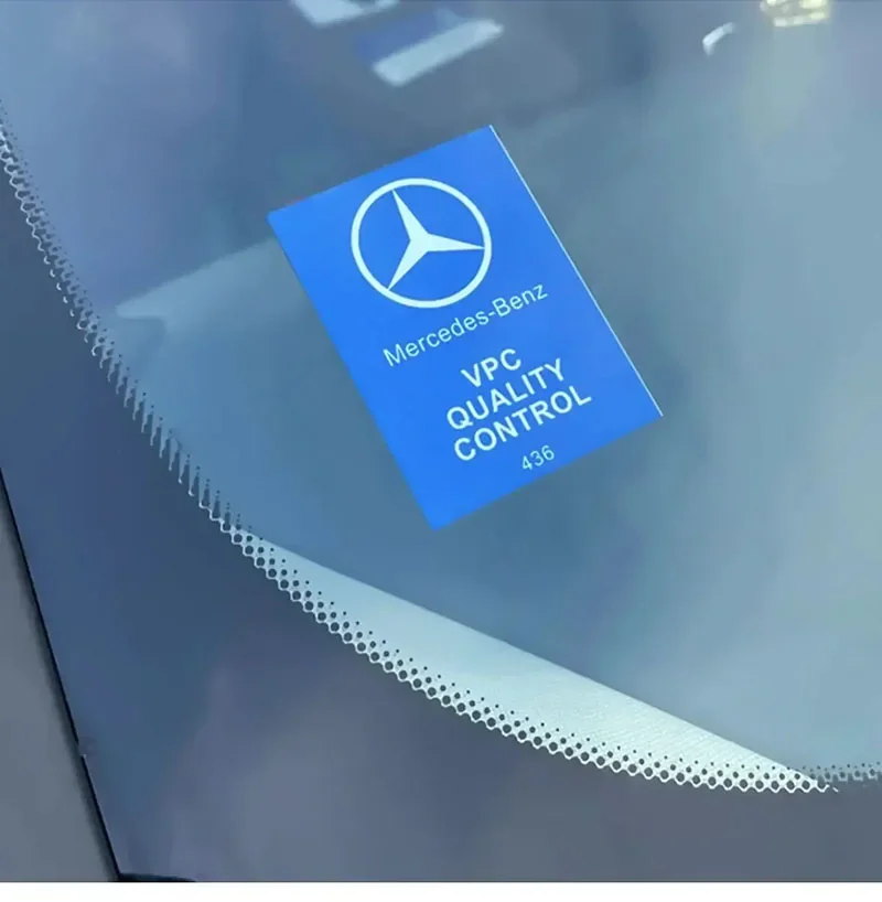JDM interior static car stickers Apple tree VPC car stickers are suitable for Mercedes-Benz signature AMG W204W205W213W221W222.