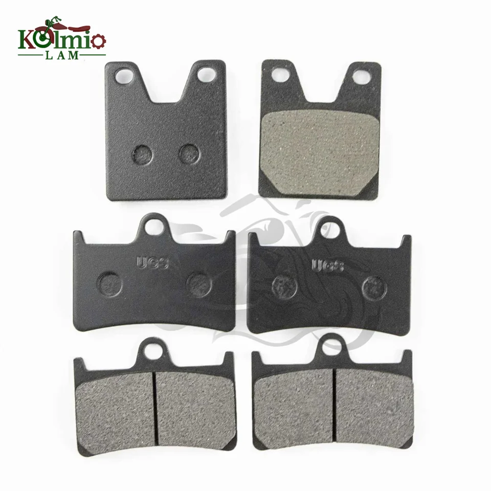 Cyleto Plaquettes De Frein Avant Et Arrière Pour YZF 600 R Thundercat 1996-2003 YZF 1000 R Thunderace 1996-2002 XJR 1300 L 1999 XJR1300 SP