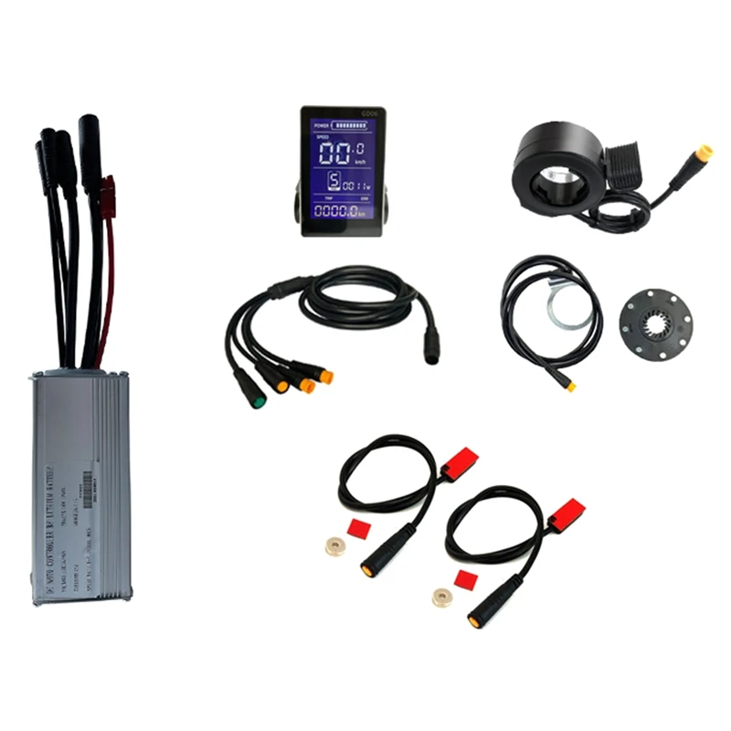 

For 750W Motor Electric Bike Brushless Motor Controller Kit With GD06 LCD Display Electric Bicycle Scooter Accessories