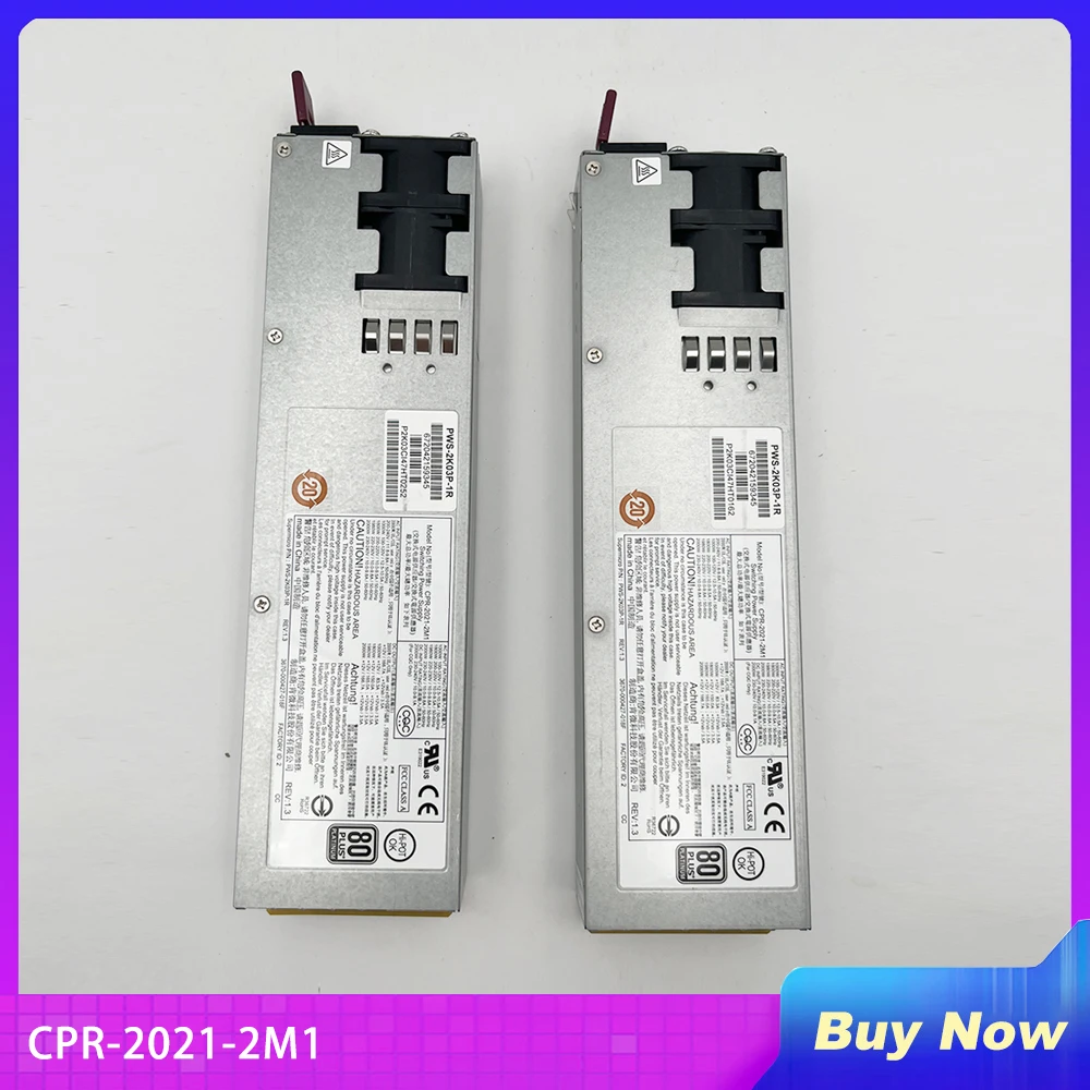 

For CPR-2021-2M1 Redundant Power Supply 2000W CPR-2021-2M17 Perfectly Tested