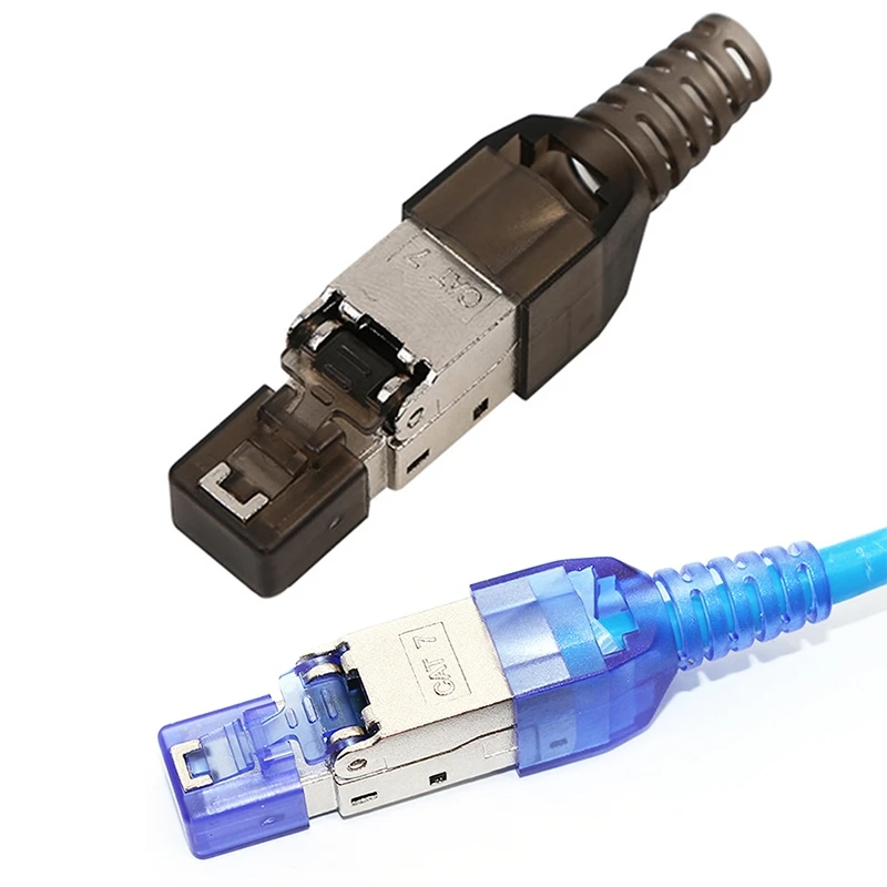 

10 шт./партия, модульные разъемы RJ45 Cat 7, 23/24AWG