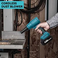 Souffleur d'air électrique sans fil puissant pour batterie Makita 18V, pistolet à air portable, souffleur de feuilles de jardin, outils électriques pour souffler la poussière 3