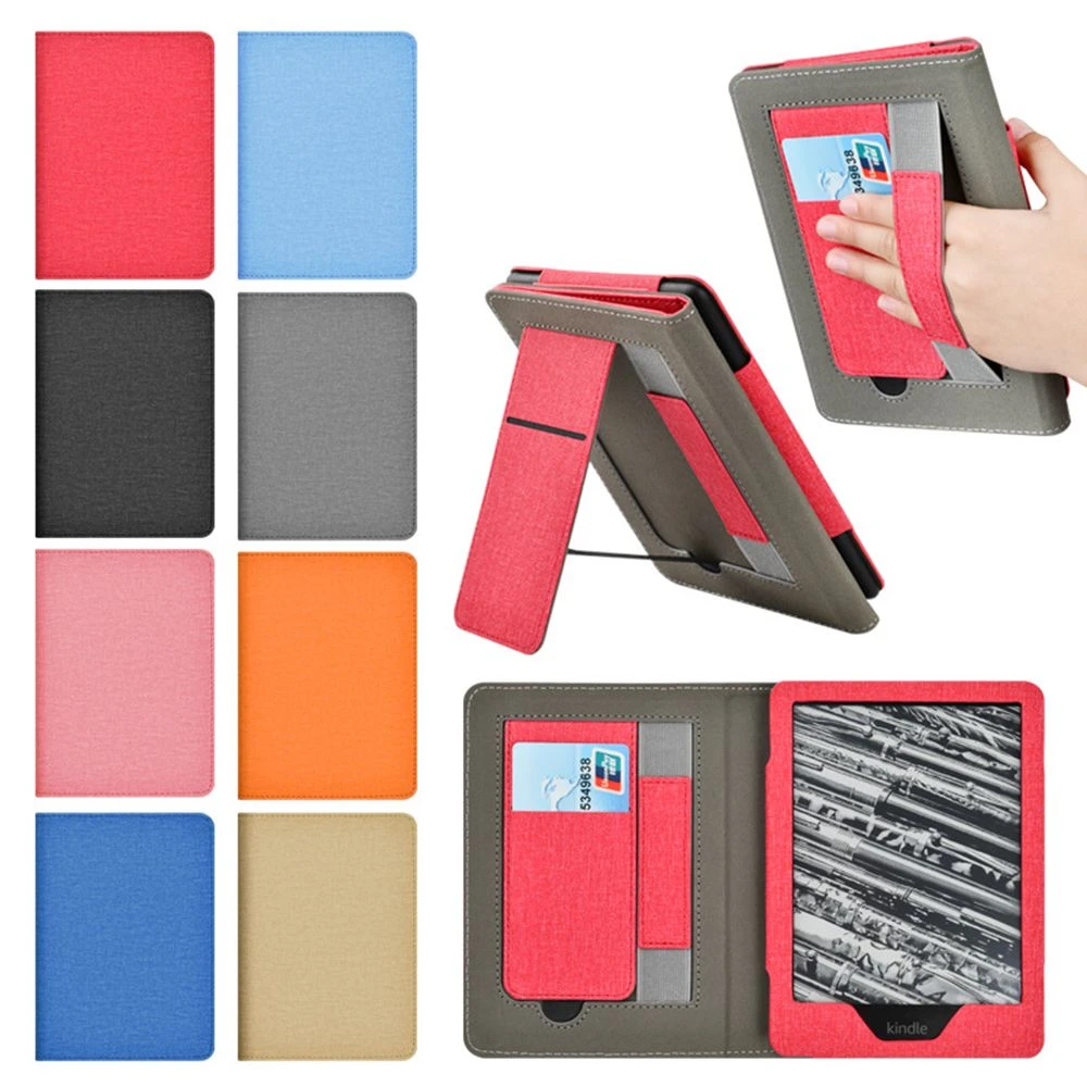 6 8 Inch Smart Cover Pu Leather Hand Holder Stand Case For Amazon Kindle Paperwhite 5 11th Generation 21 Protective Shell Tablets E Books Case Aliexpress