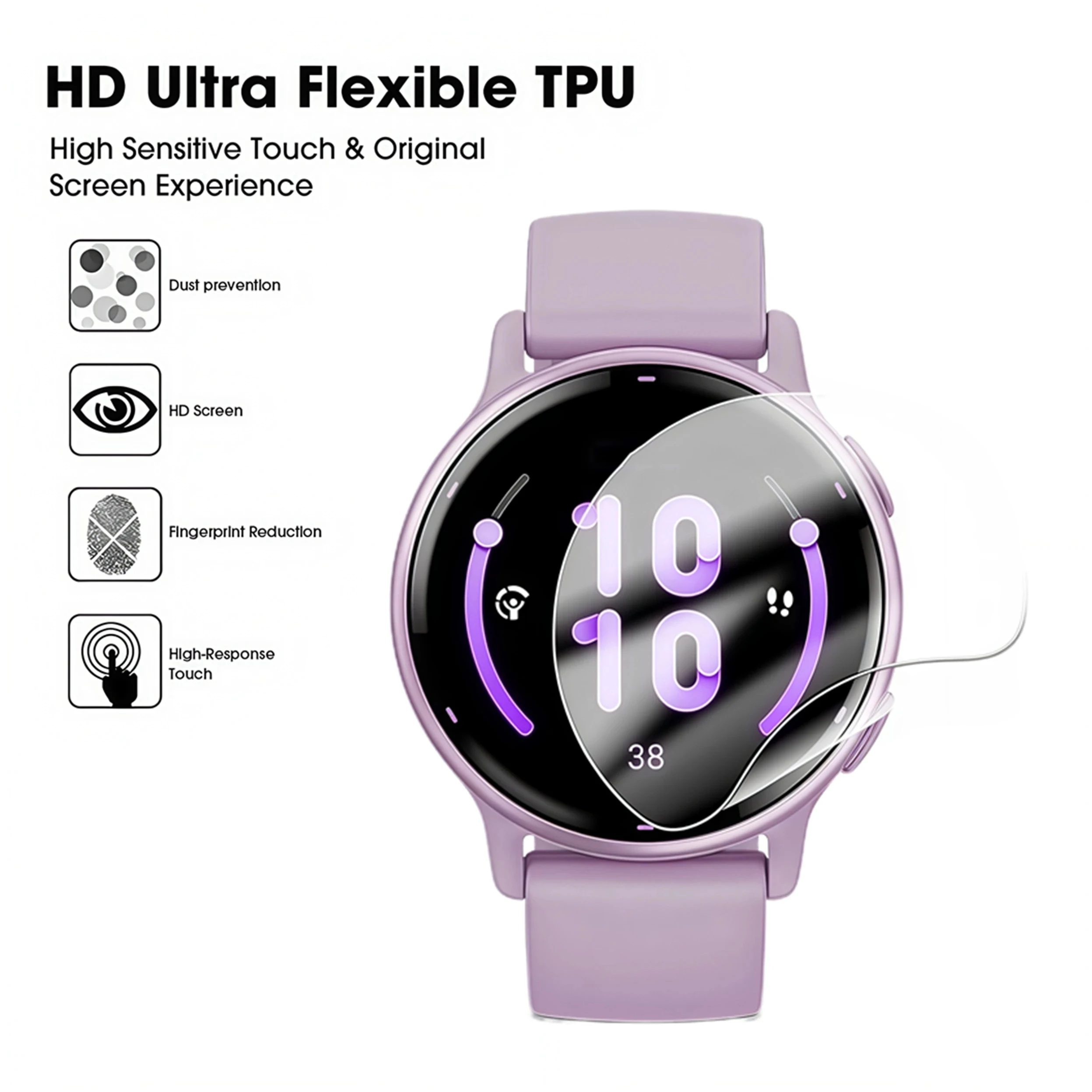 Premium Hydrogel Screen Protector Film for Garmin Vivoactive Series