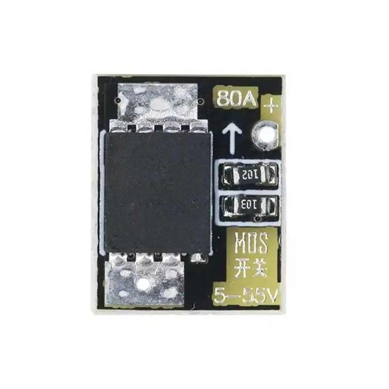 ABDE-5PCS 80A 고전력 MOS 트리거 스위치 드라이버 모듈 전계 효과 튜브 PWM 조절 전자 스위치 제어판