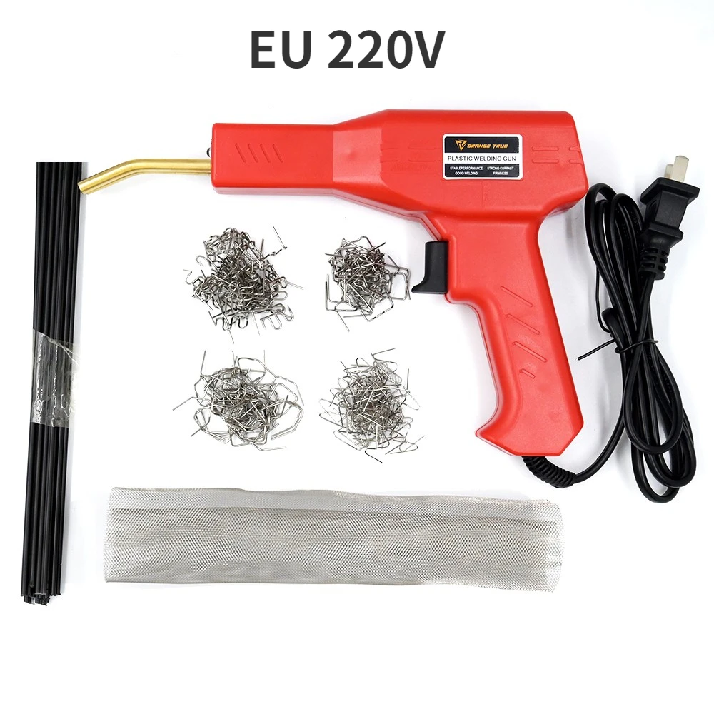 50W Handy Plastics Welders Garage Tools Hot Staplers Machine Staple PVC Repairing Machine Car Bumper Repairing Welding Tool powerful flashlights Flashlights