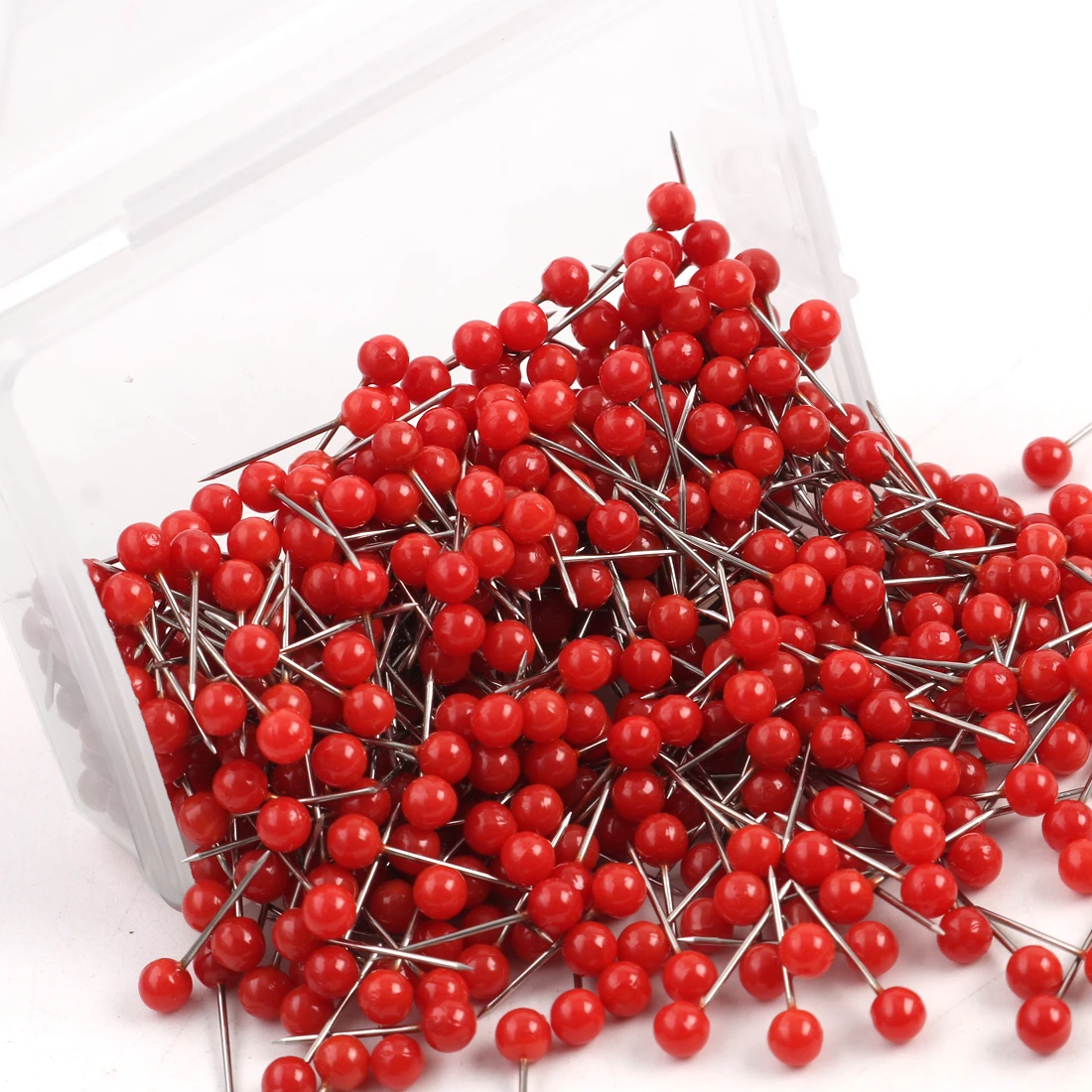 Push Pins 500Pcs/Box Multicolor Push Pins Map Tacks Round Head Thumb Tack for Cork Bulletin Board