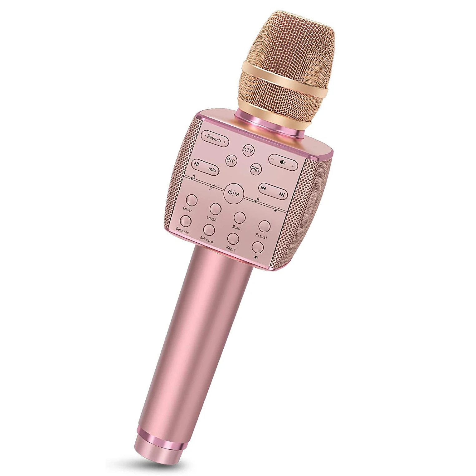 

Wireless Karaoke Microphone Bluetooth Professional Dynamic Mic Portable Singing Machine for Bluetooth Phone/TV/Speaker Home KTV