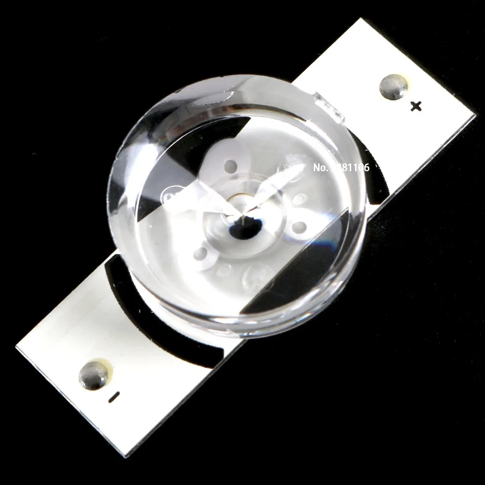 Nuovo 3V 6V Smd Led Retroilluminazione Striscia Lampada Perline Con Lente Ottica Fliter Per Riparazione Tv Led 32-65 Pollici (3V Con Cavo) 100% Nuovo